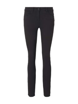 TOM TAILOR Damen Alexa Slim Jeans, schwarz, Gr.26/32